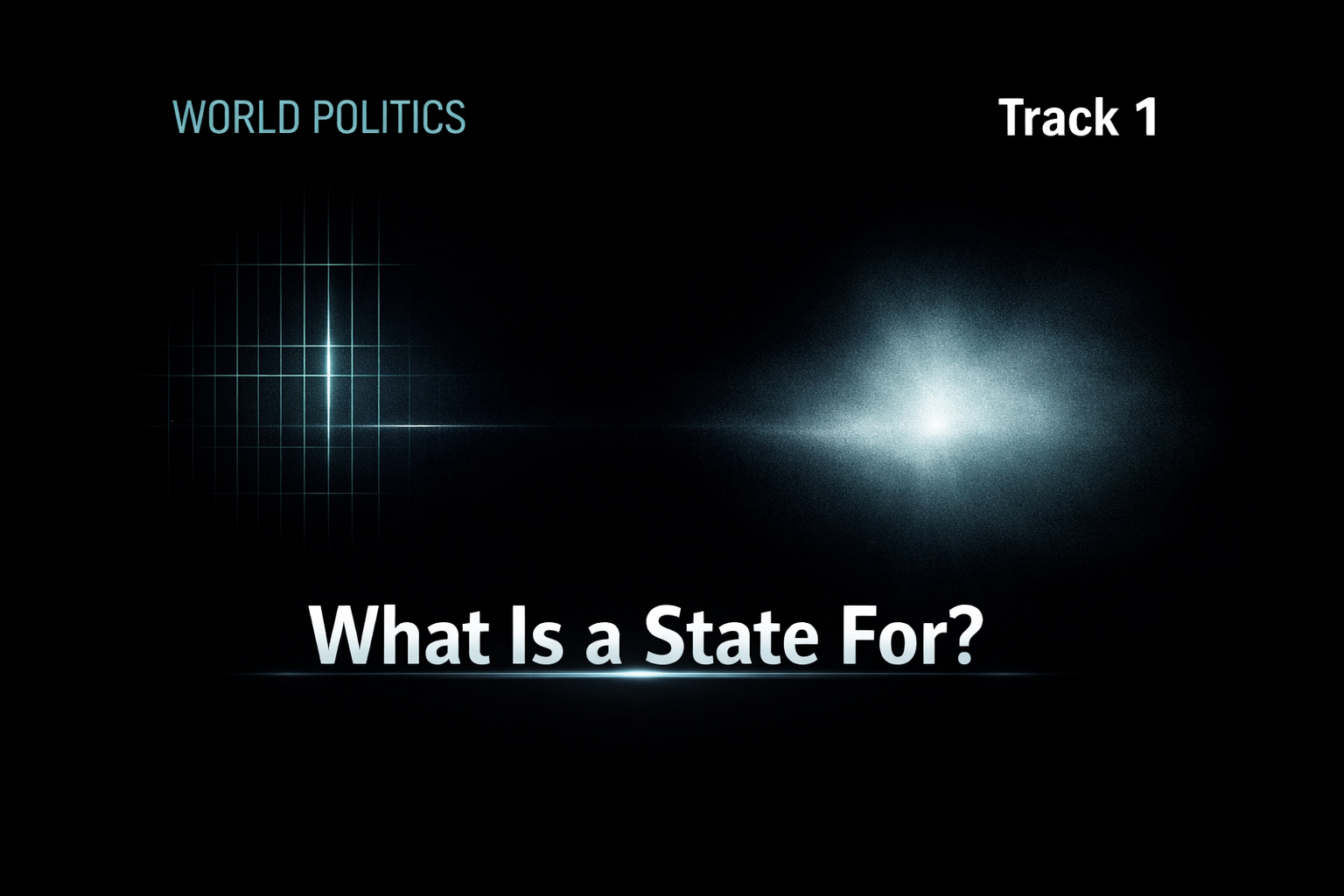 What Is a State For?