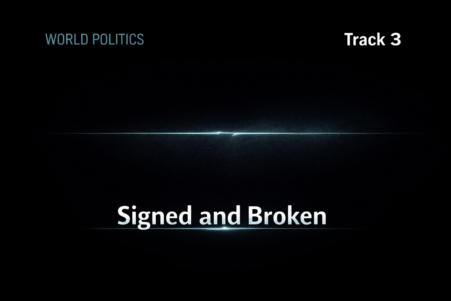 Signed and Broken